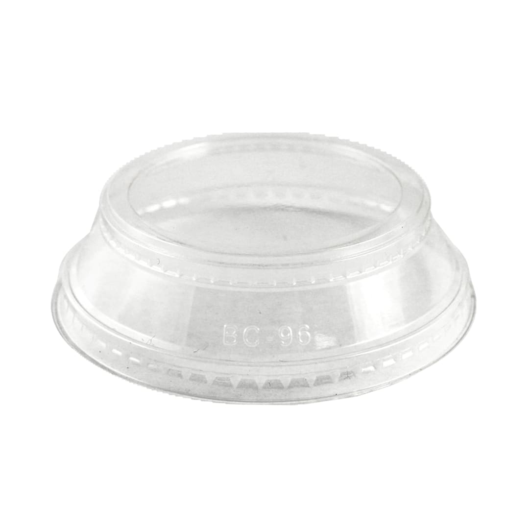 World Centric CPL-CS-12SH Plastic Lid for 9-24 Oz Cold Cup - 1000 / CS