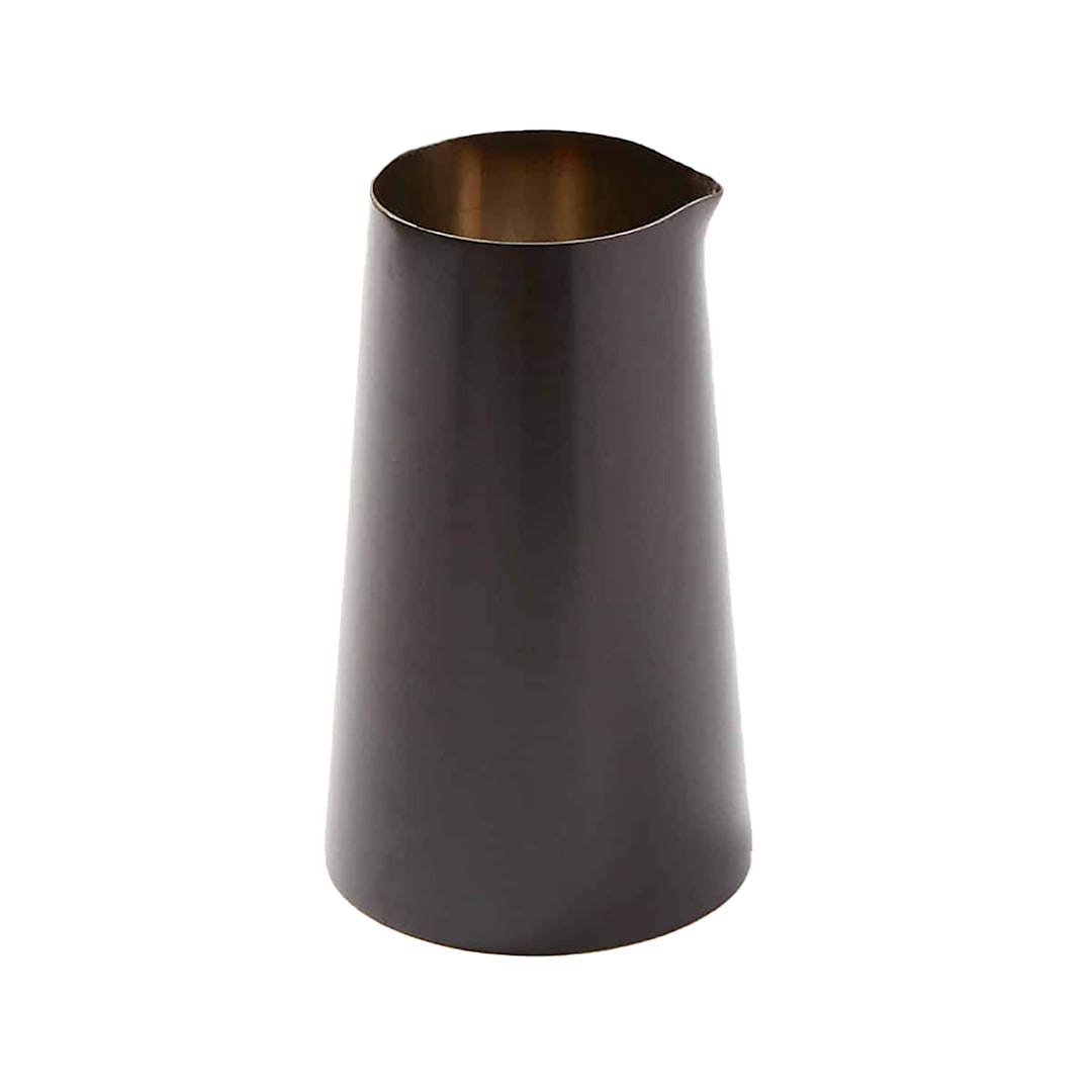 American Metalcraft SCMB4 Evolution Satin Black 4-1/2 Ounce Creamer