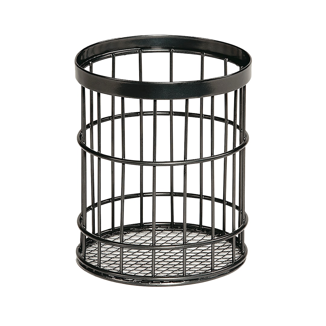 G.E.T. WB-55-MG Urban Renewal Metal Gray 4.5"D x 5.5"H Basket