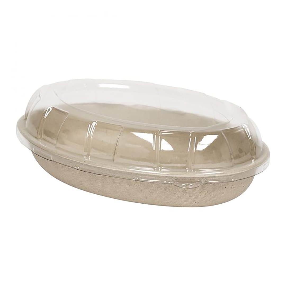Inno-Pak 346684571 Dome Lid for 26 Ounce Oval Bowl