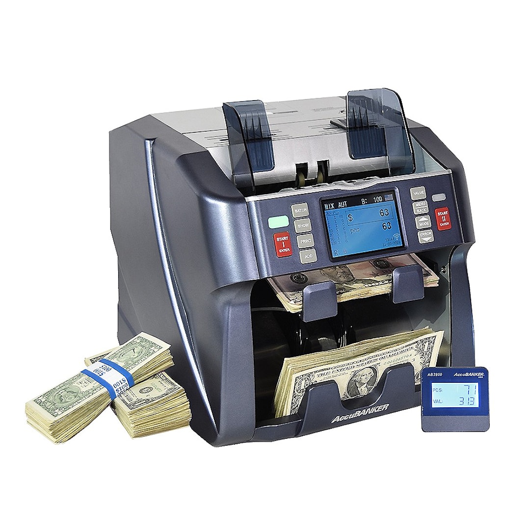 Dunbar Security AB7800 Switch Comprehensive Bill Counter