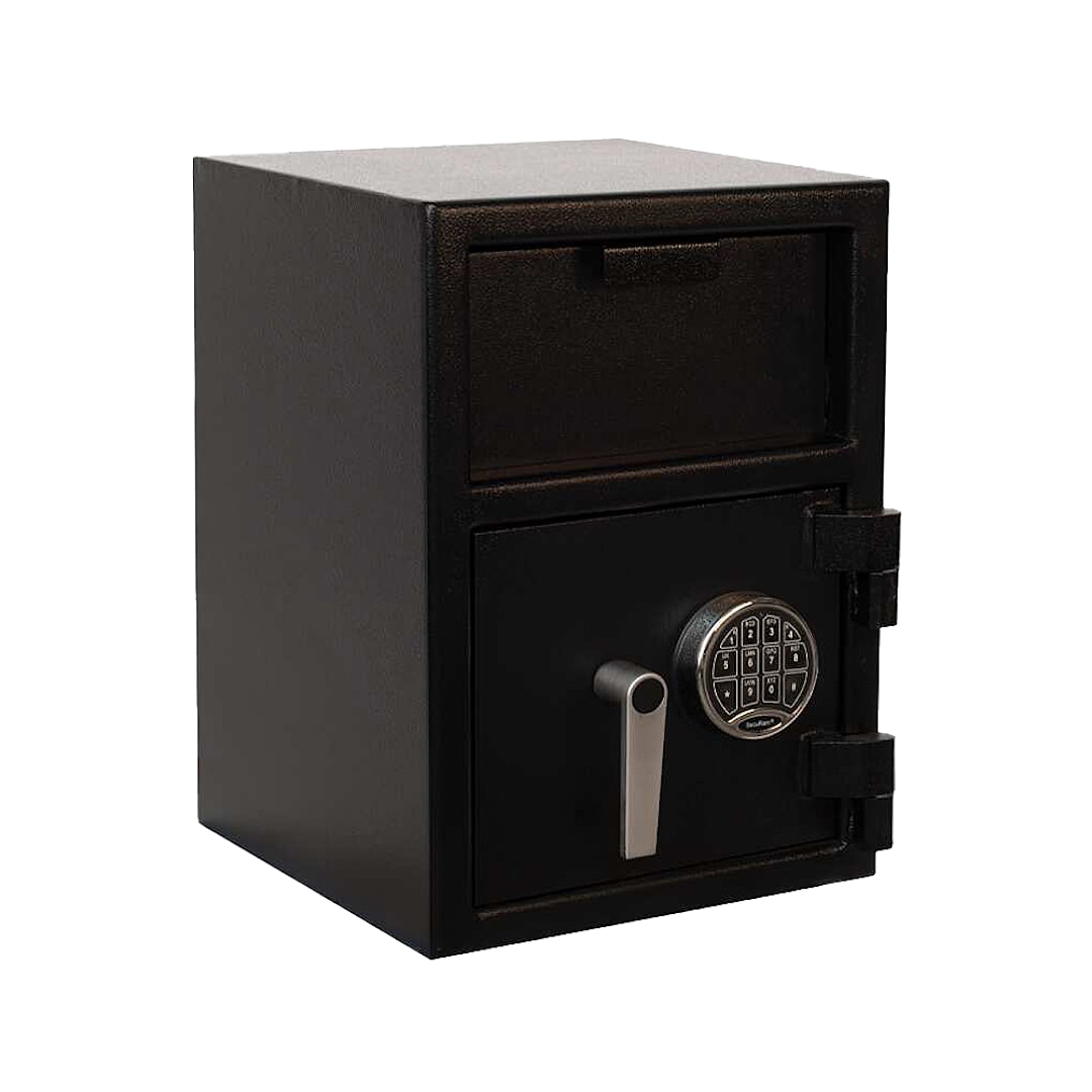 Dunbar Security FL2014 B Rated Front Load 14" x 14" x 20" Hopper Safe