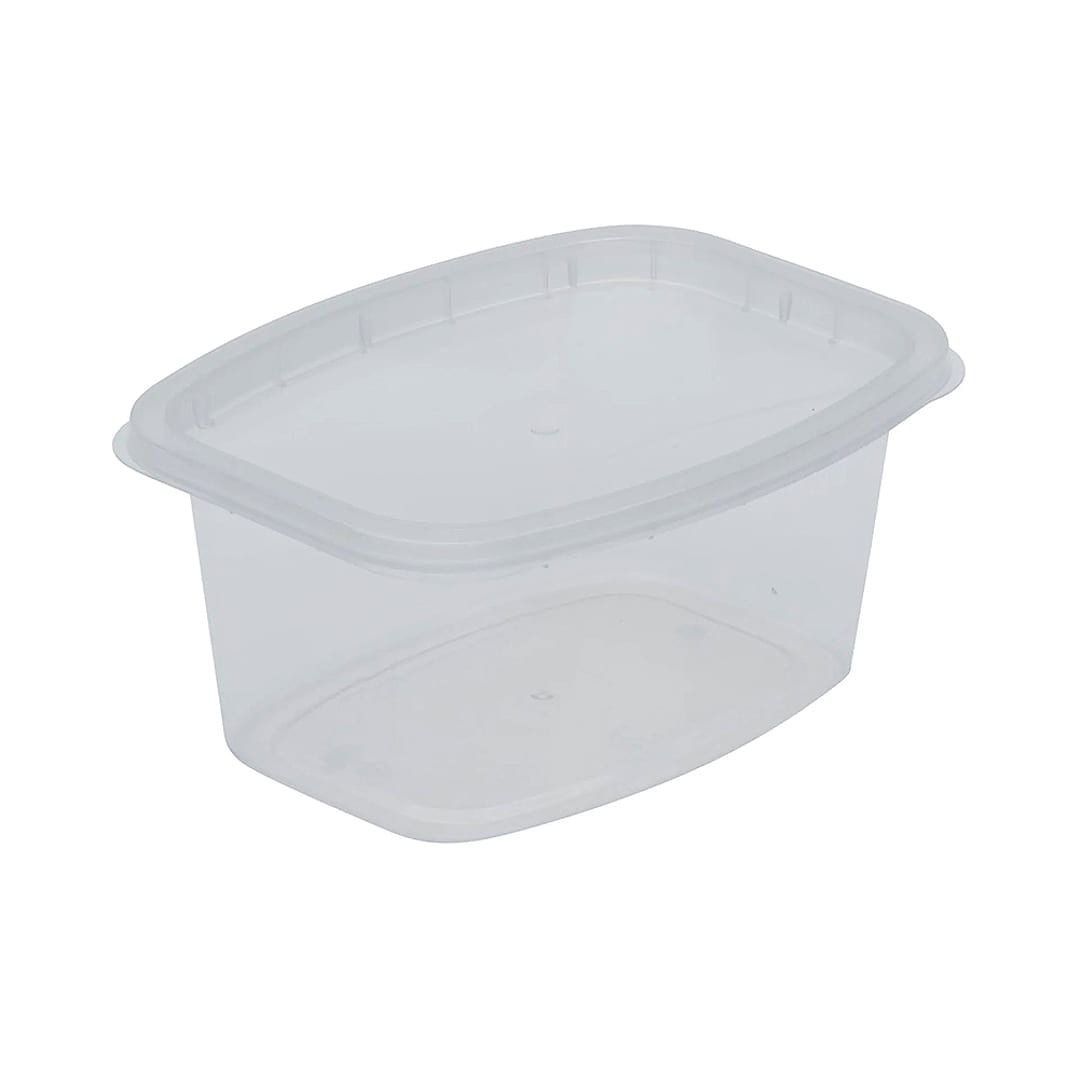 Cube Packaging DR-512-CB Clear 12 Ounce Container