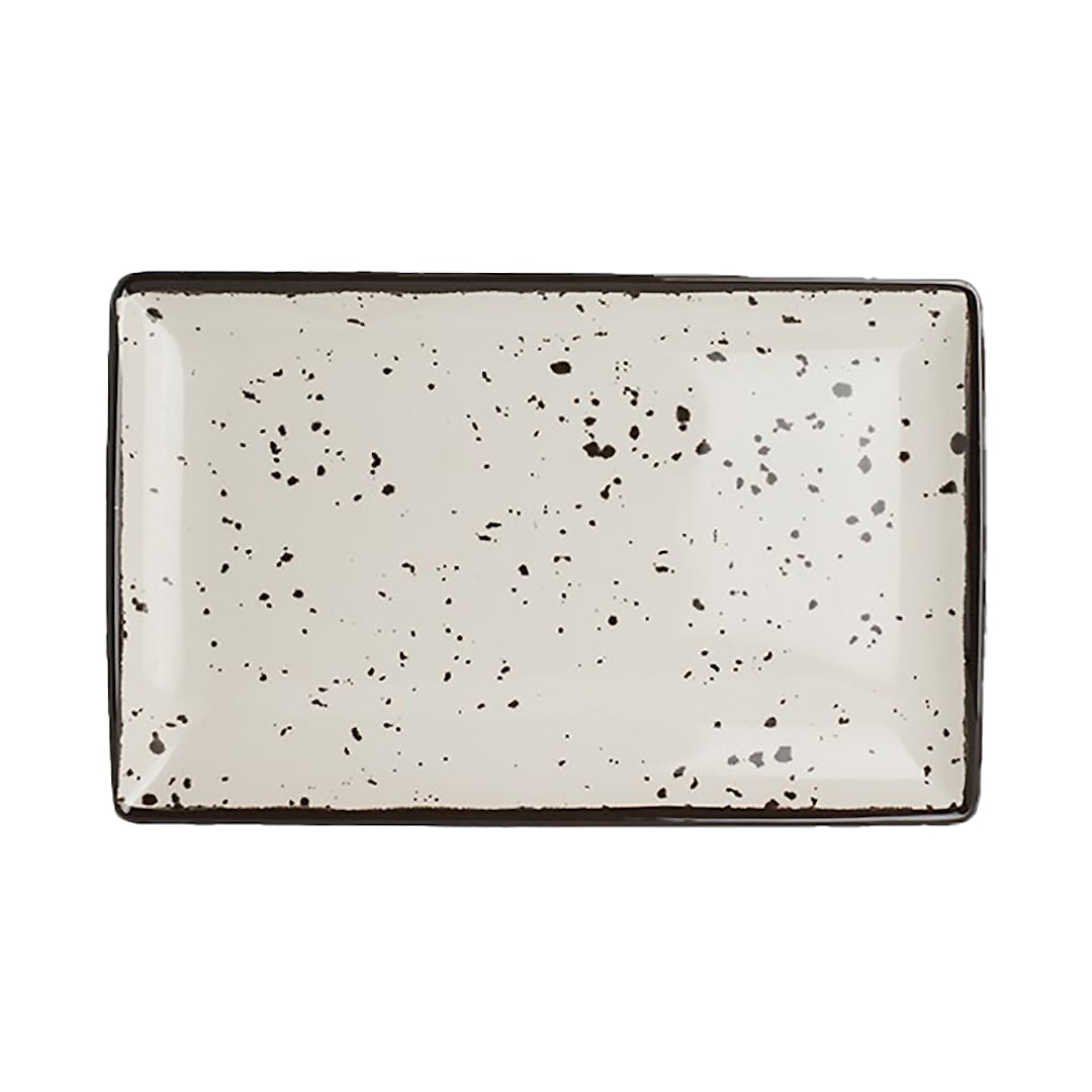 Steelite 7066MM300 Urban Snow 12" x 7-1/2" Rectangle Tray