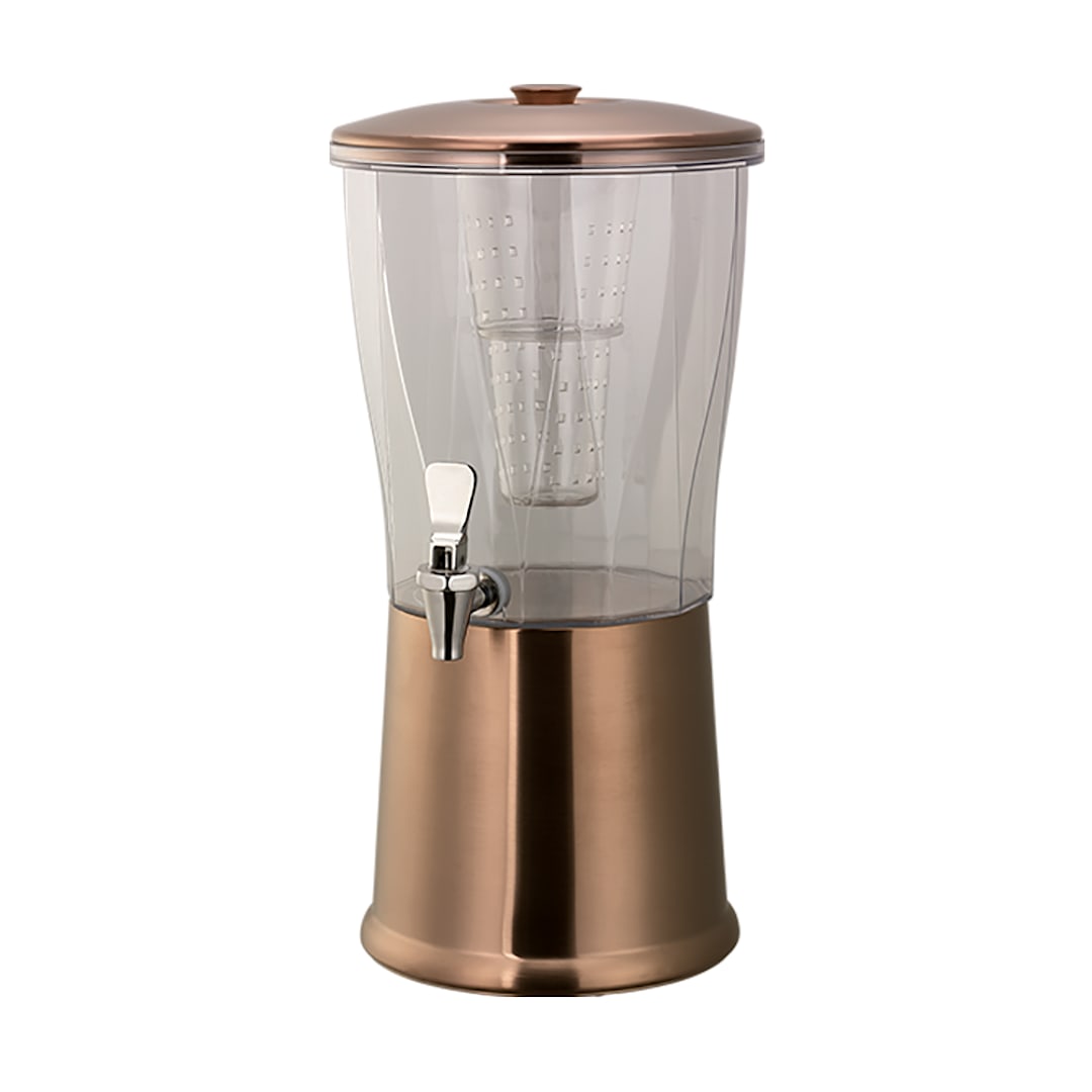 Service Ideas CBDRT3RGSS Rose Gold 3 Gallon Beverage Dispenser