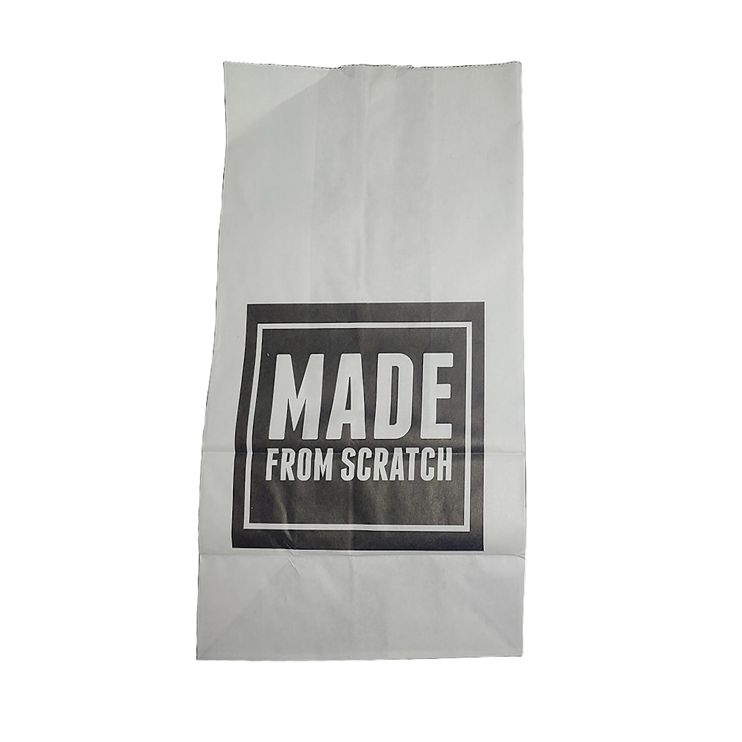 Uncle Julio's S-12364 Wht 7.13 x 4.5 x 13.75 #12 Paper Bag