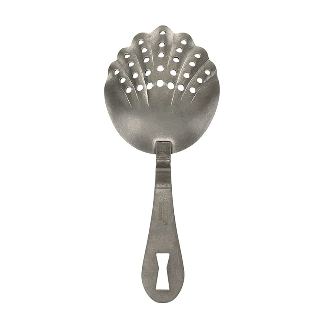 Mercer Culinary M37029VN S/S Vintage 7" Scalloped Julep Strainer