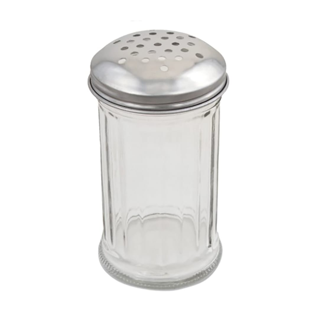 Browne Foodservice 575181 12 Ounce Cheese Shaker with S/S Top - Dozen