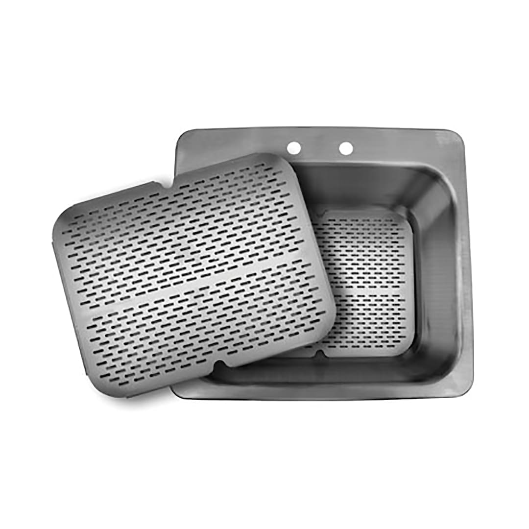 Advance Tabco K-610EF S/S Perforated 20" x 20" Sink Strainer Plate