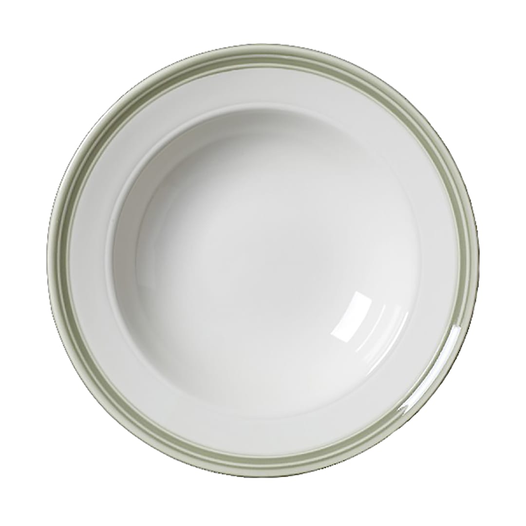 Steelite 1404X0123 Bead Wash Sage 9-1/2" Soup/Pasta Plate
