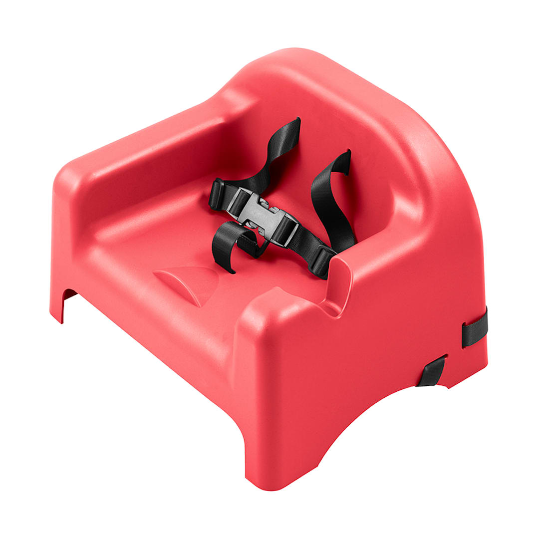 Carlisle 911405 Red 50 Lb Cap Stackable Booster Seat