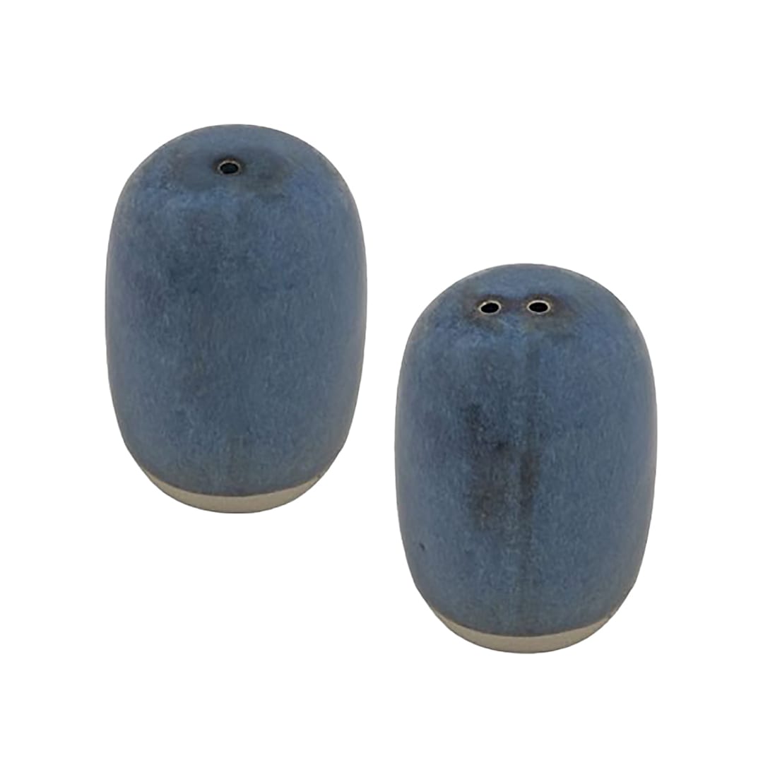 FOH TSP105BLP22 Artefact Indigo Salt/Pepper Shakers - 6 / CS