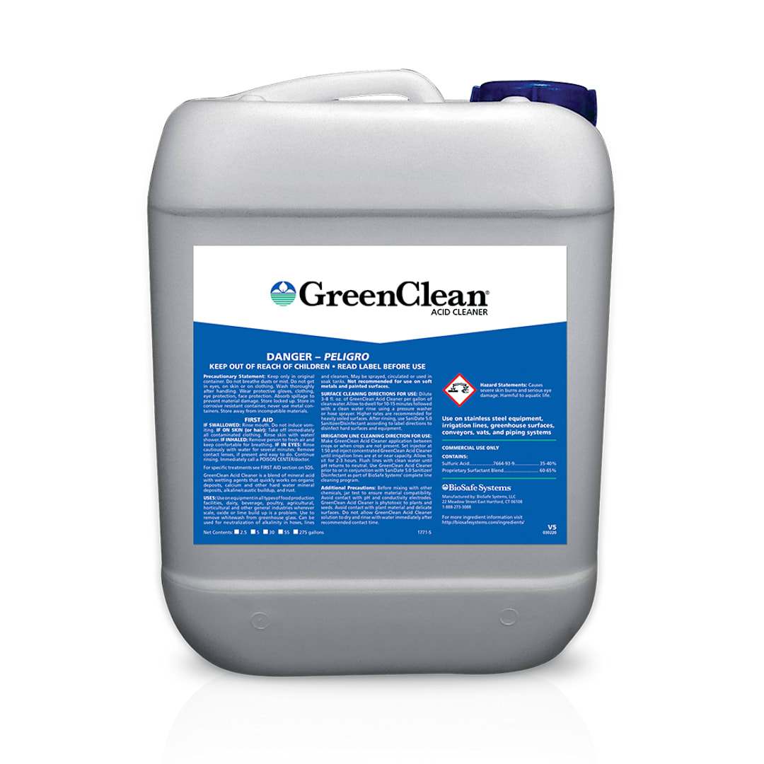 Novus Ag 120167 5 Gallon GreenClean® Acid Cleaner