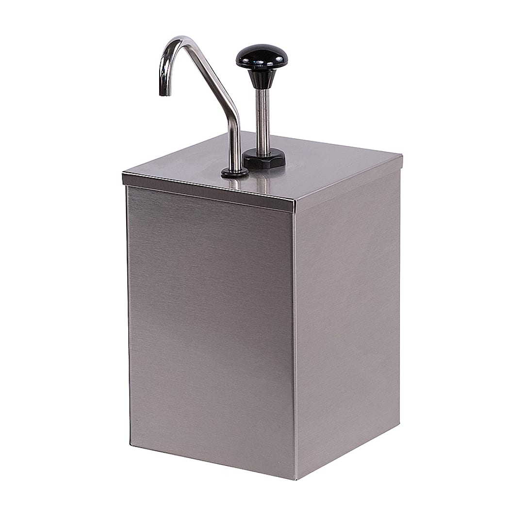 Carlisle 386010 S/S High Volume Pump Condiment Dispenser