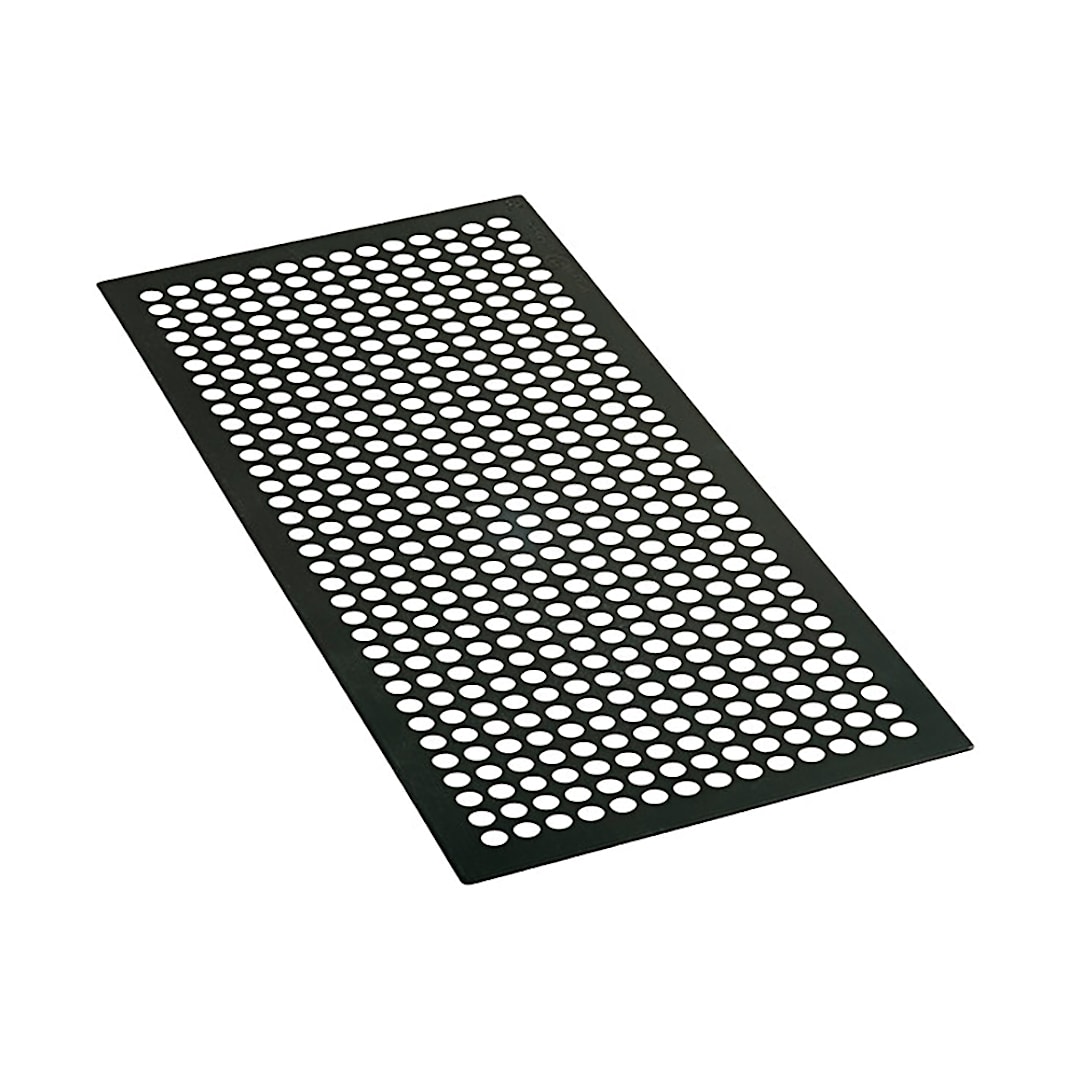 LloydPans QDF40-10X14-PSTK Aluminum Perforated 10" x 14" Flatbread Quick Disk
