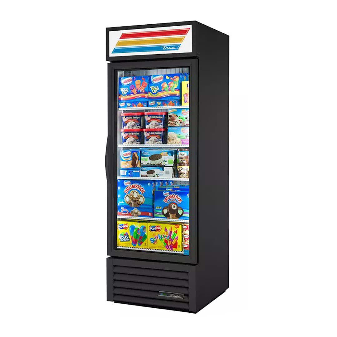 True Food Service GDM-23F-HC~TSL01 115V 1 Section Merchandiser Freezer