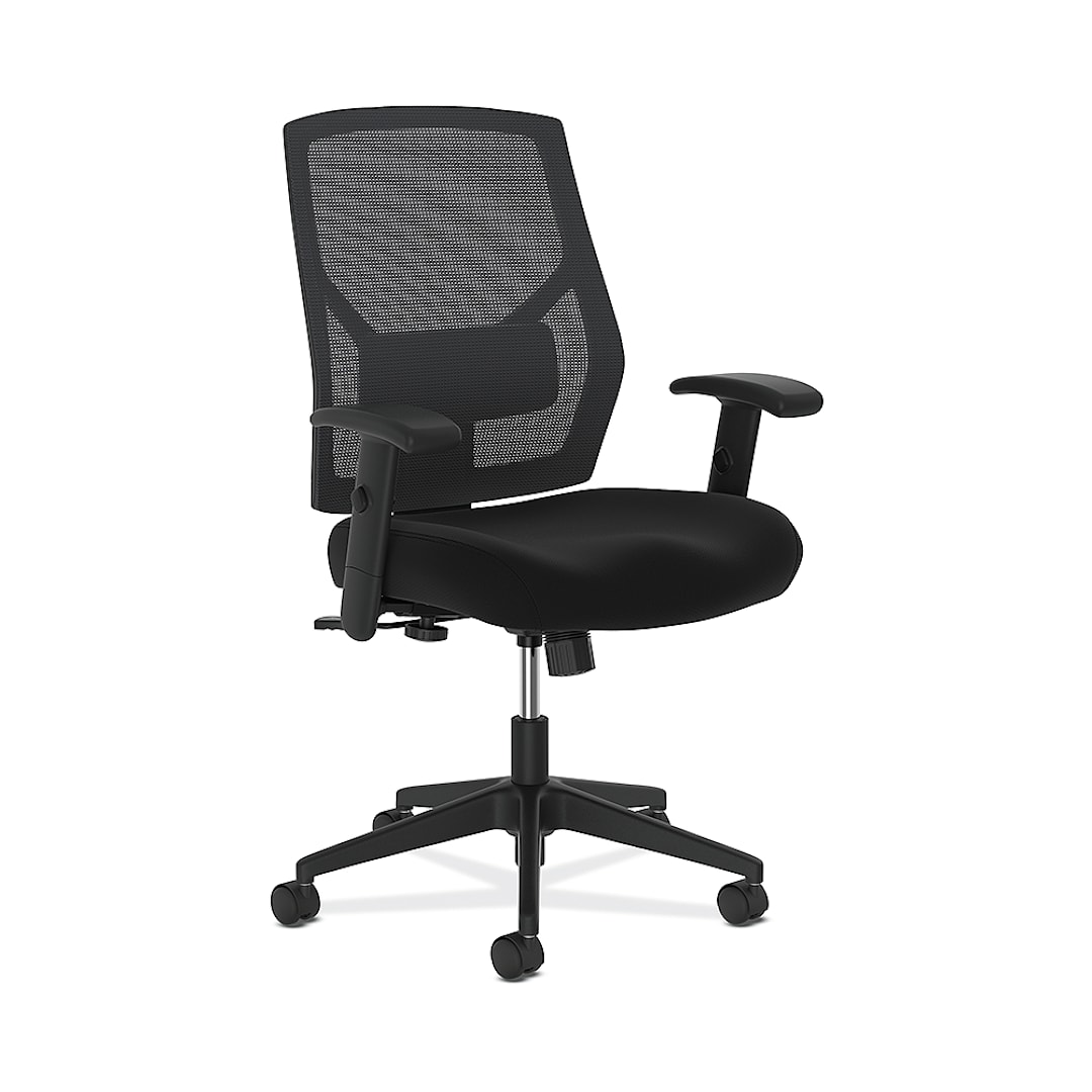 Hon Industries HVL581.ES10.T Black High Back Task Chair