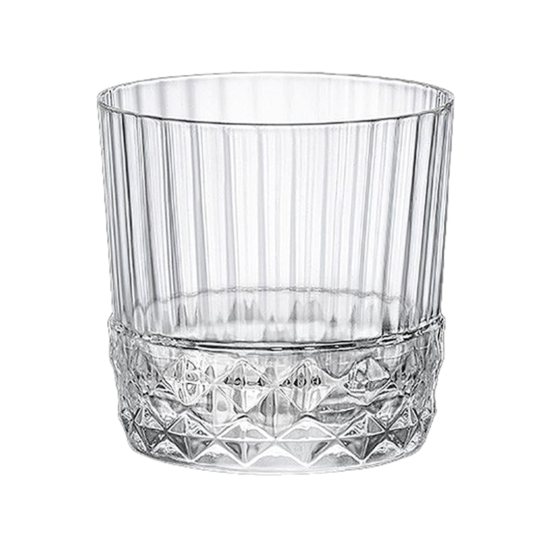 Bormioli Rocco 49202Q949 America 20S 10-1/3 Oz. Rocks Glass