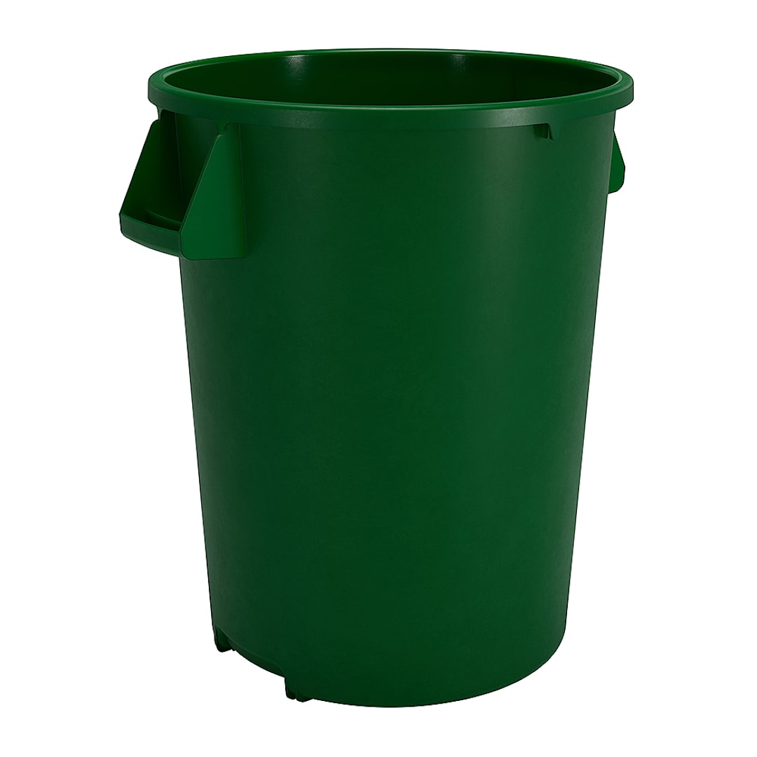 Carlisle 84102009 Bronco Green 20 Gallon Waste Container