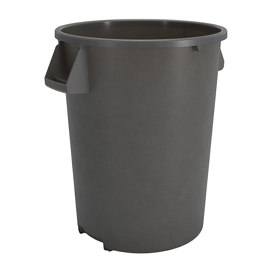 Carlisle 84103223 Bronco Gray 32 Gallon Waste Container