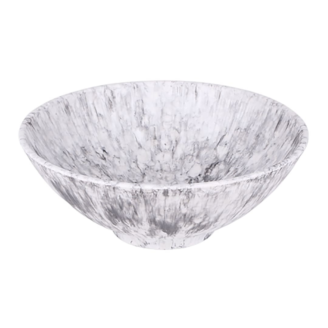 EGS B382950-BBM Hermosa Black Marble 67 Ounce Round Bowl - 6 / CS
