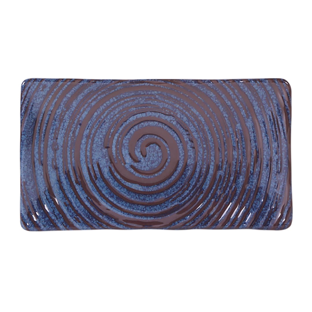 EGS B395093-SDB Stardust Blue 9.25 x 5" Rectangle Plate - 6 / CS