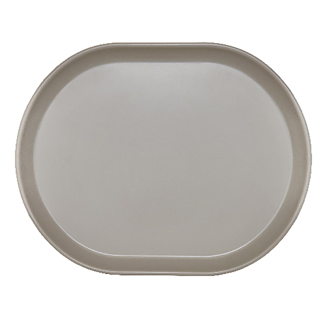 Cal-Mil 22018-102 Hudson 14 x 11.25 Ash Melamine Platter - 6 / CS