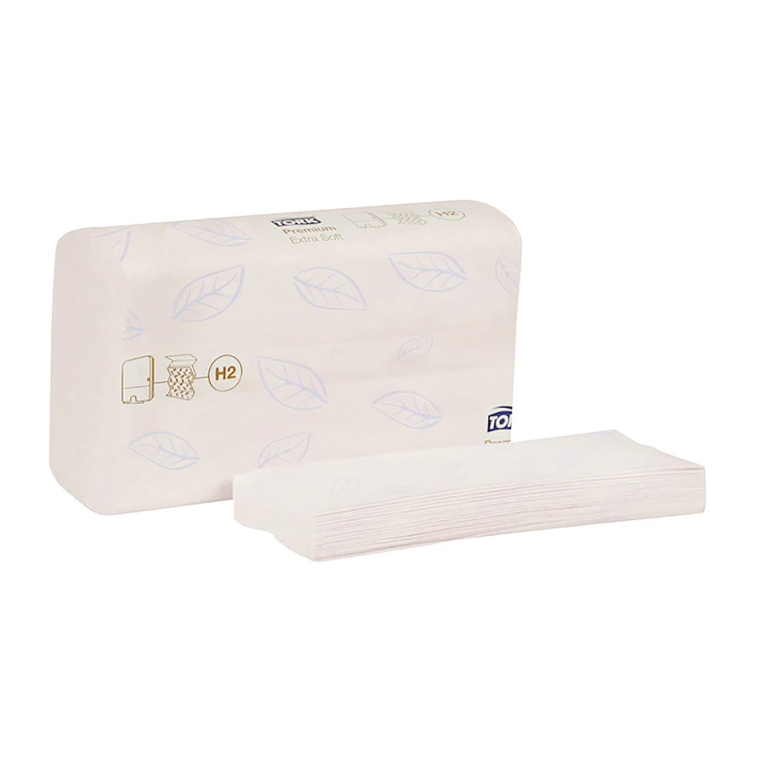Bunzl 101298 Premium 2-Ply Multifold Embossed Towel - 1504 / CS
