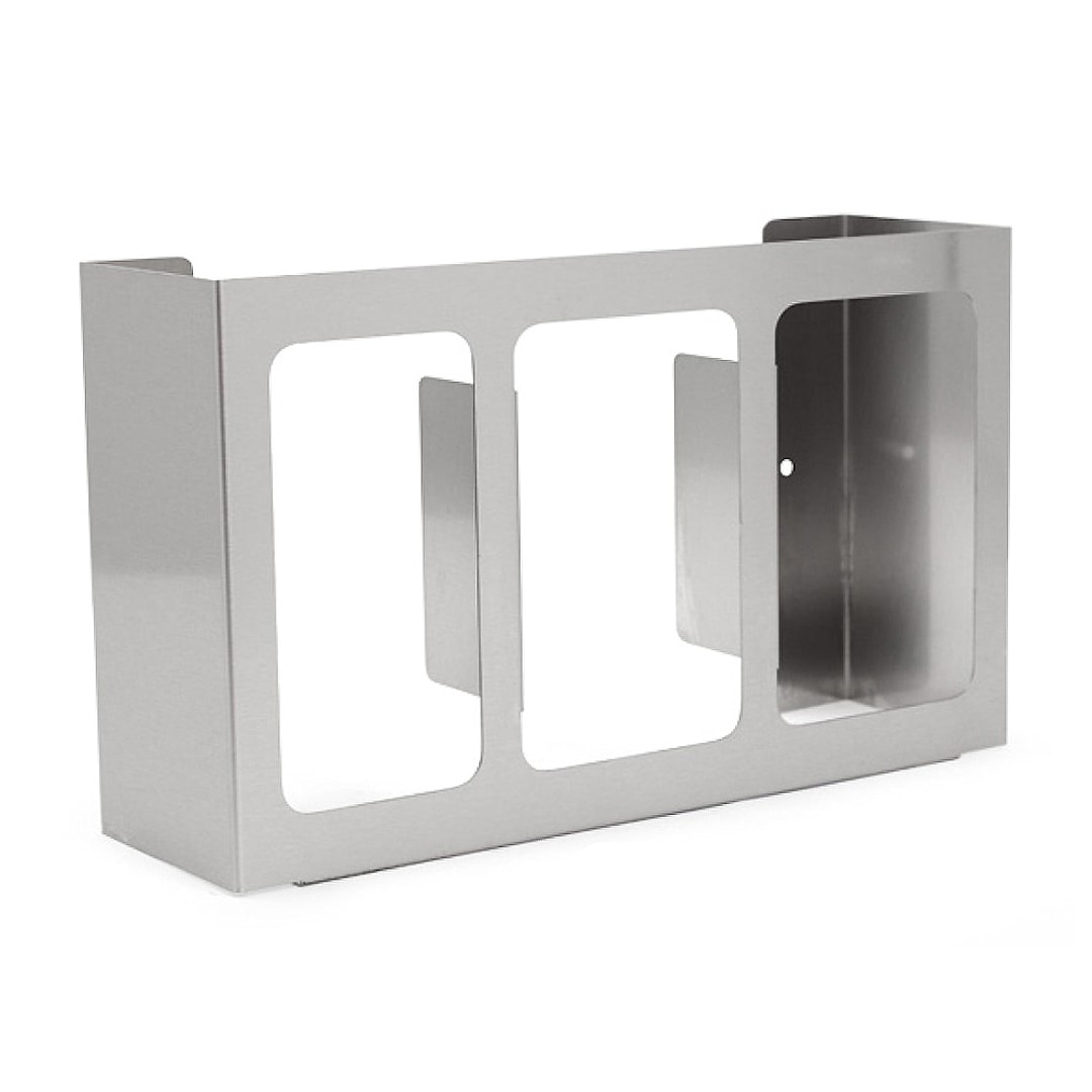 John Boos DS-3-X S/S 15.125 x 4.5 x 9.125" Glove Box Dispenser