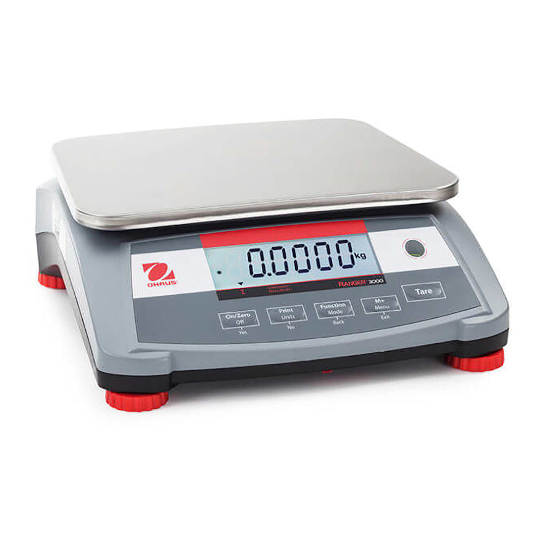 Ohaus 30031707 Ranger 3000 Compact 3Lb x .001 Bench Scale