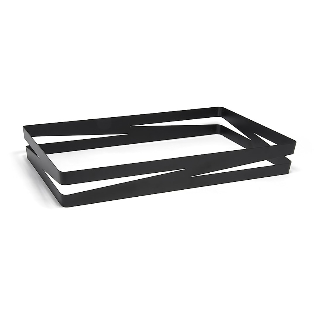 FOH BHO088BKI20 Black Zig Zag Shallow 20 x 12 In. Ice Housing - 2 / CS