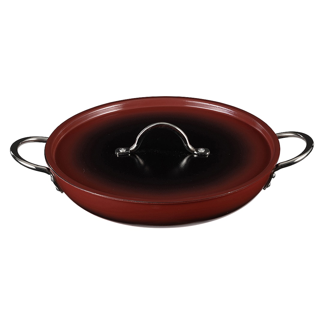 Bon Chef 73306-OM-M Ombre Merlot Round 3 Quart Saute Pan