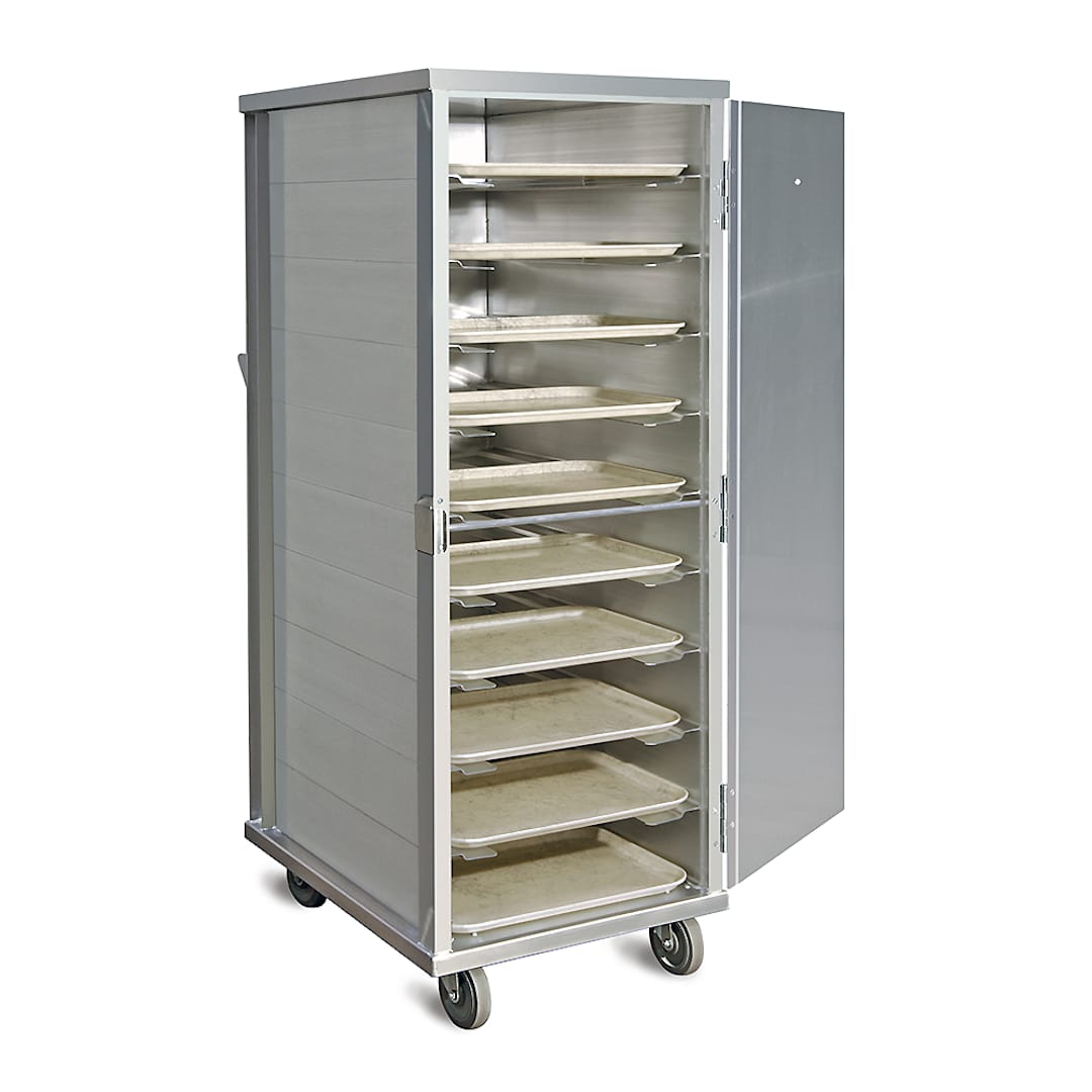 Carlisle DXPAL2T1D10 10-Capacity 1 Door Tray Delivery Cart