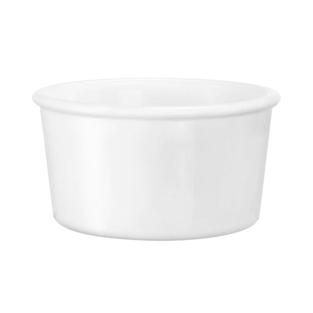 Bomiloli Rocco 49205Q971 Careware White 6 Ounce Gelato Dish