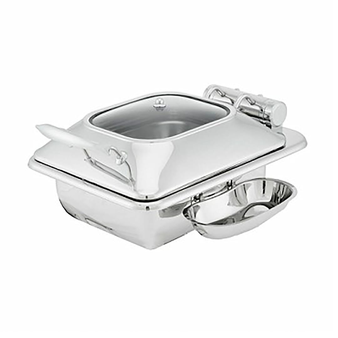Walco WLWI35UGT Idol 4 Quart Chafer Body with Glass Top Lid