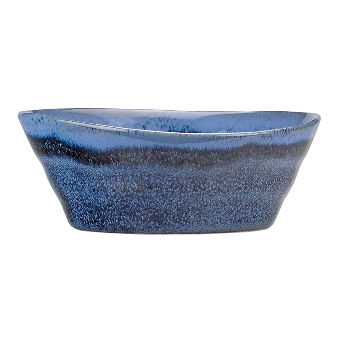 Libbey - Formerly World Tableware STONE-9 Stonewash Blue 13.5 Oz. Cereal Bowl