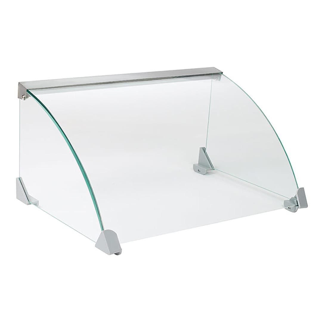 Winco EHDG-5SG Clear Polycarbonate Hot Dog Grill Sneeze Guard