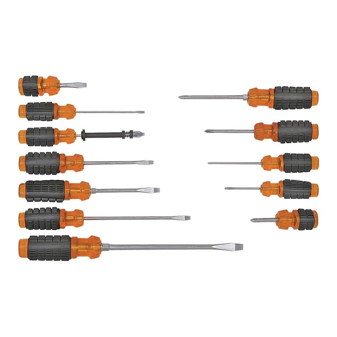 Darling Foodservice 12 Piece Screwdriver Set with Cushion Grip