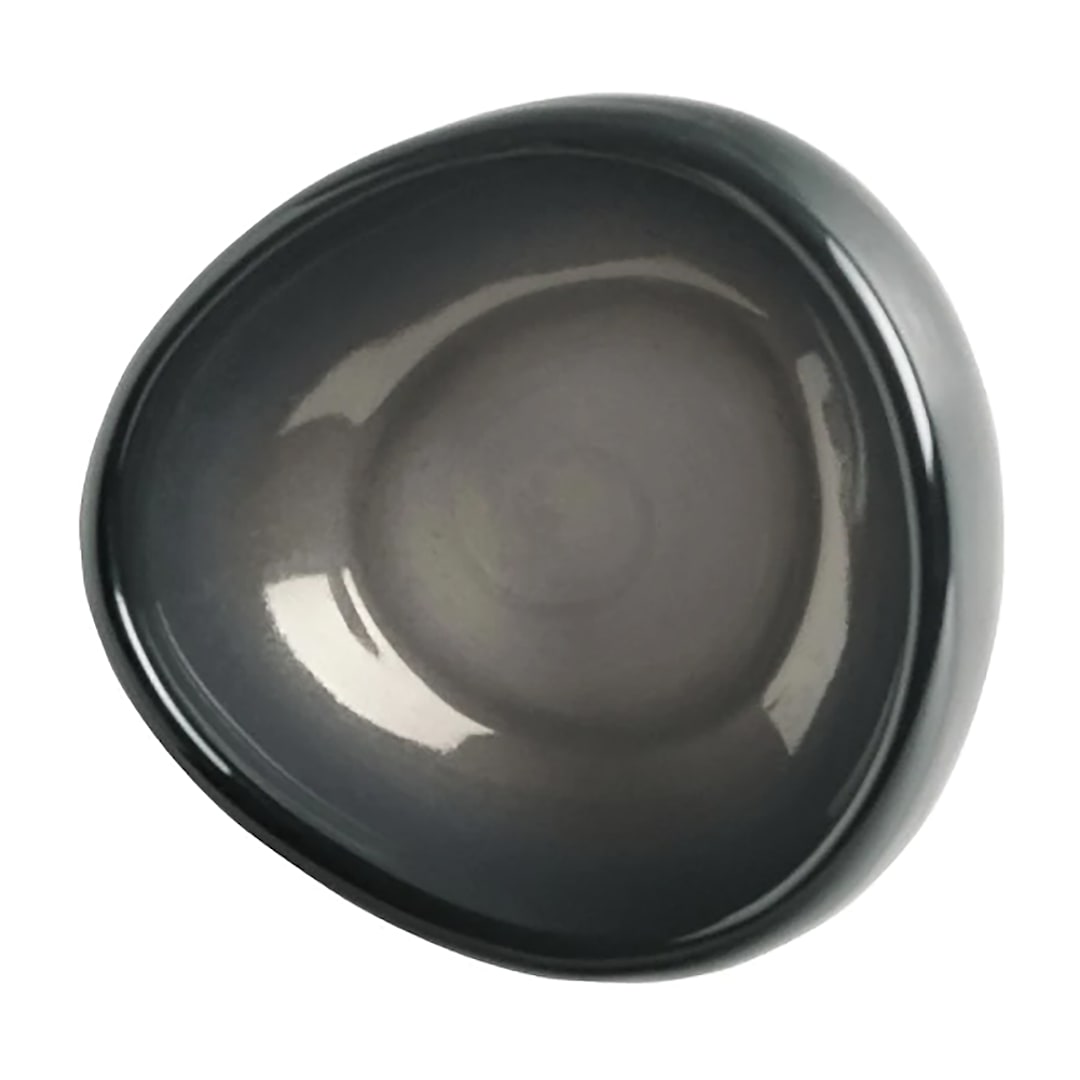 Libbey - Formerly World Tableware PEB-14-O Pebblebrook Obsidian 3 Oz. Dip Dish