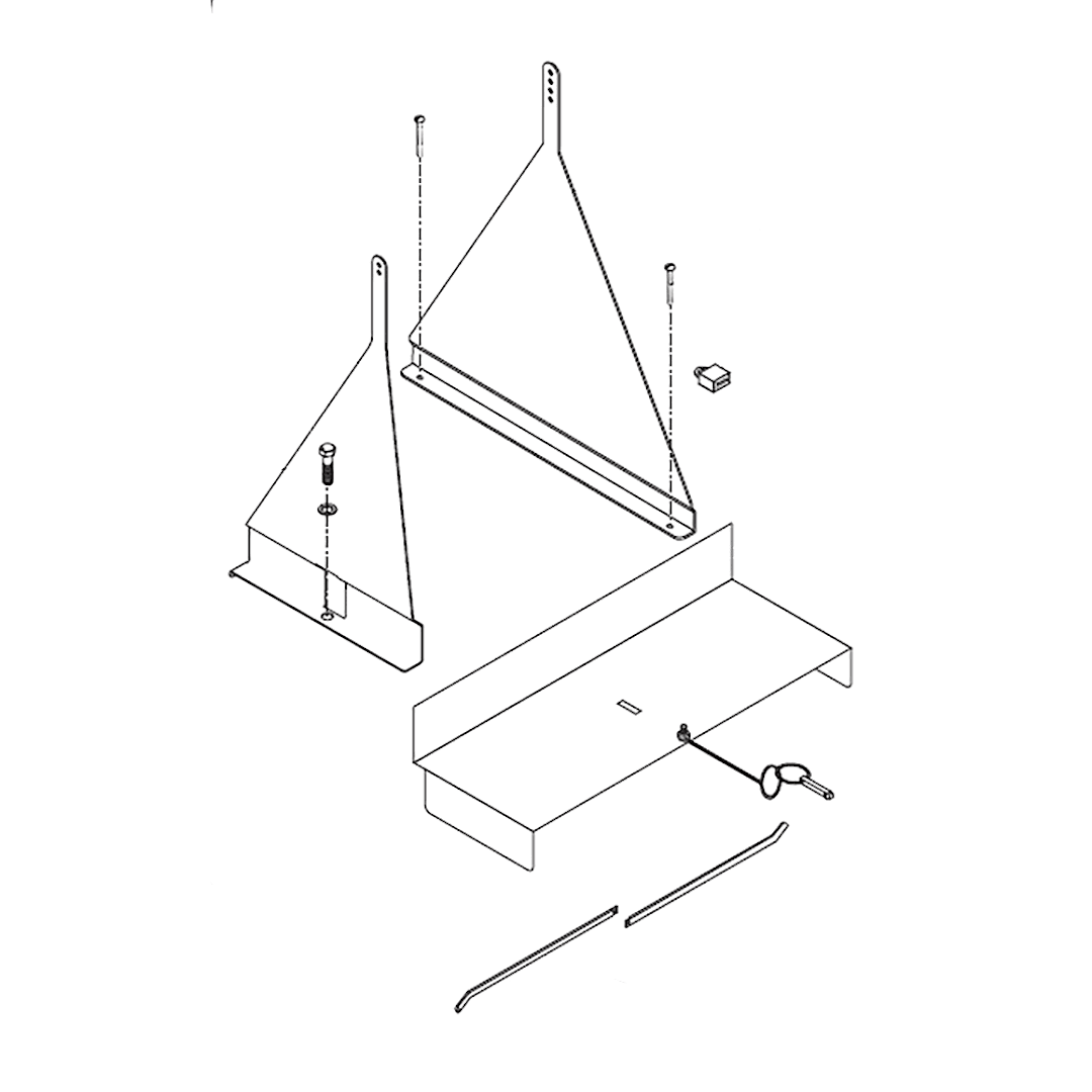 Bunn 34996.0011 Lid And Handle Lock Kit for Ultra NX