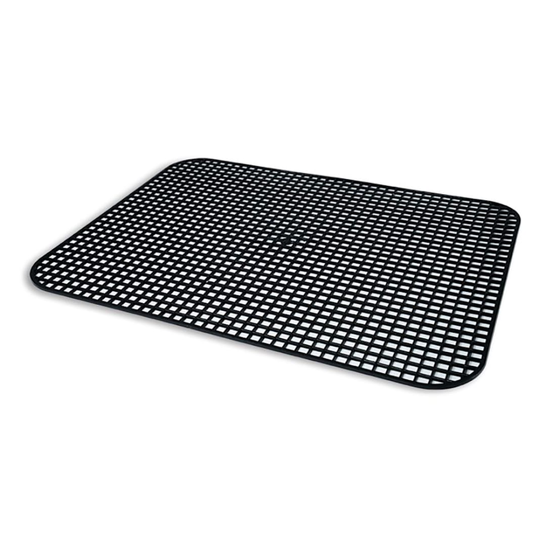 Vollrath 1612-06 Black Tray-Mate Anti-Skid 12 x 16 Tray Mat