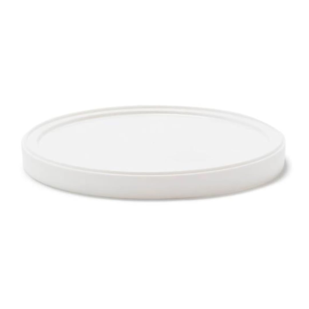 Berry L513 White Single Seal Lid for 86 Ounce Container