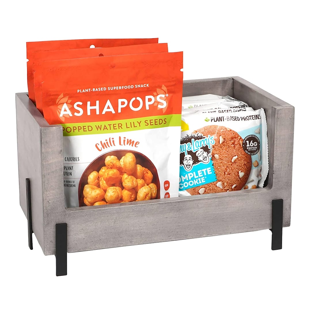 Cal-Mil 22407-12-110 Aspen Gray 6" x 12" Bin Display