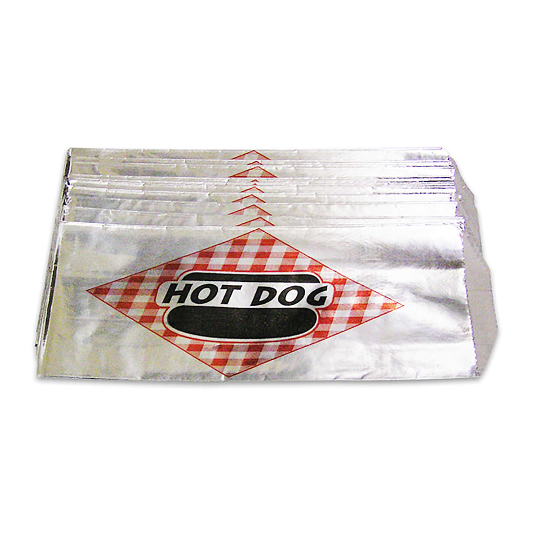Winco 68002 Benchmark Hot Dog Foil - 1000 / CS