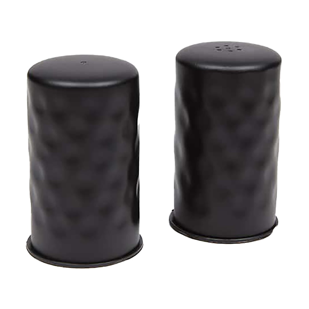 American Metalcraft BHSP2 Black Hammered S/S 2 Oz. S/P Shaker - 2 / ST