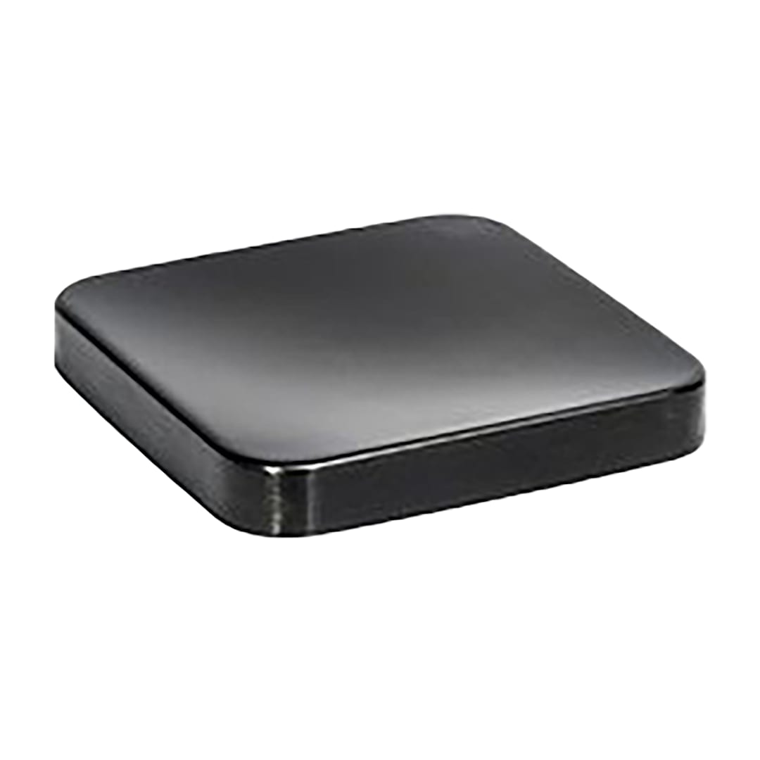 FOH RSD030BKS23 Matte Black Brushed S/S 4" Square Dish
