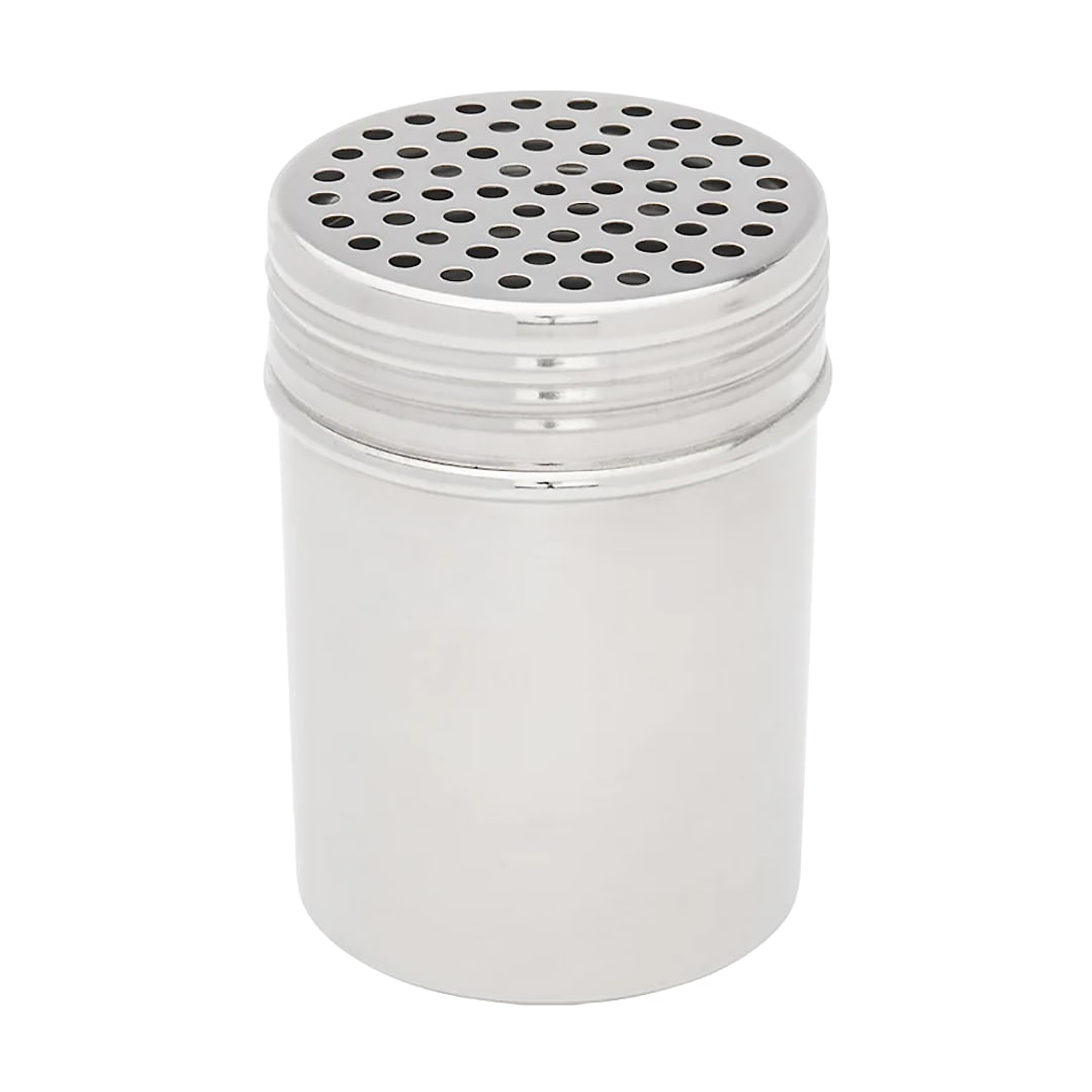 Browne Foodservice 575698 S/S 12 Ounce Dredge with 1.9mm Holes
