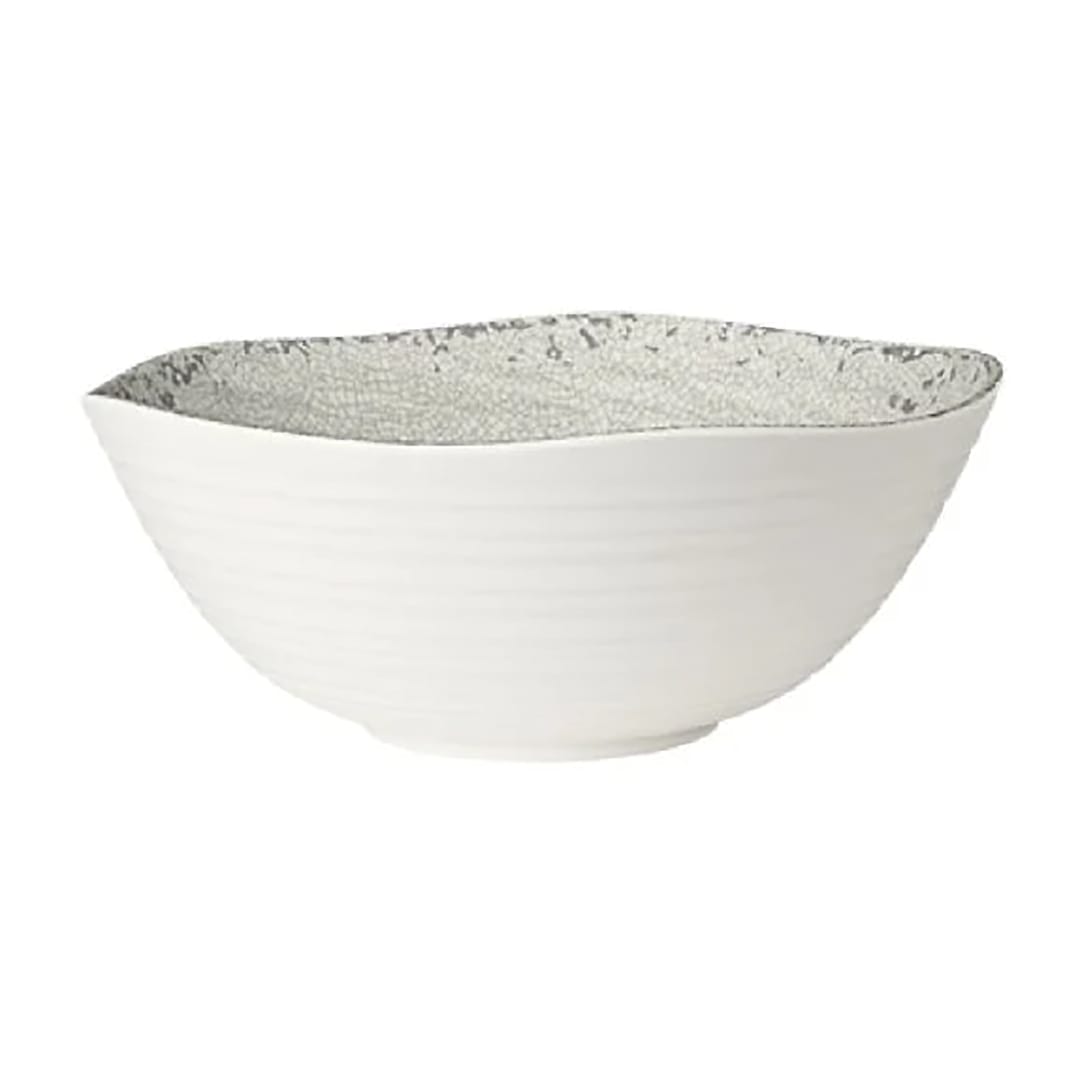 Steelite 7194TM040 Pompeii Stone 76 Ounce Melamine Bowl