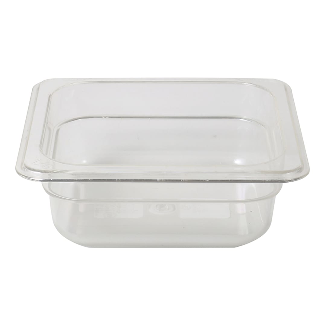Darling Foodservice Clear 1/9 Size x 2-1/2"D Food Pan