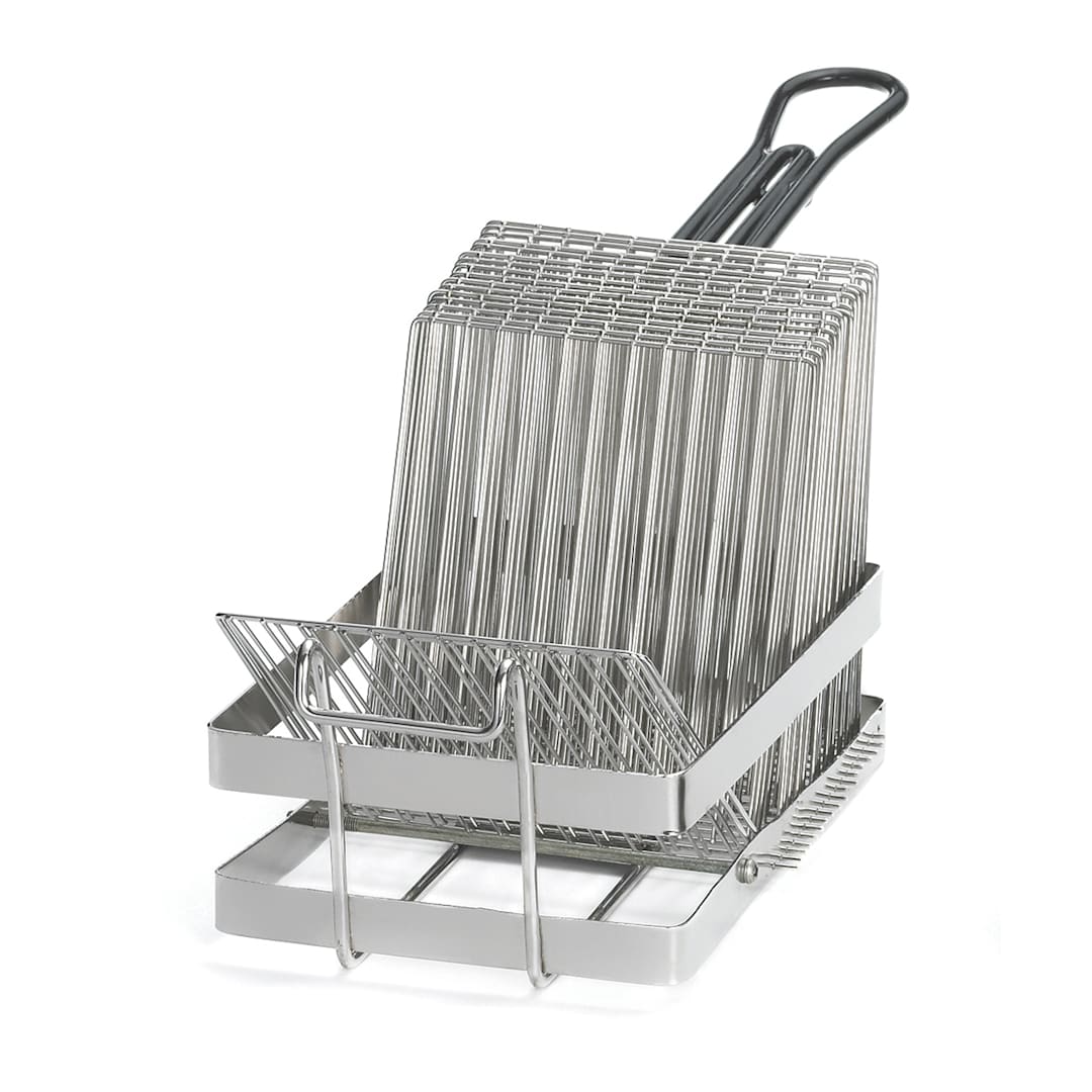 TableCraft 41 Chrome Plated Tostada Fry Basket